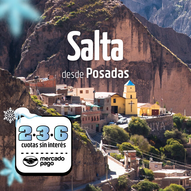 pasajes a Salta desde Posadas